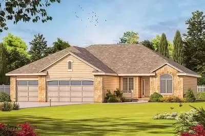 Well-Designed Ranch House Plan