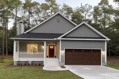Three-Bed Cottage with Optional Kitchen Layout - 1195 Sq Ft