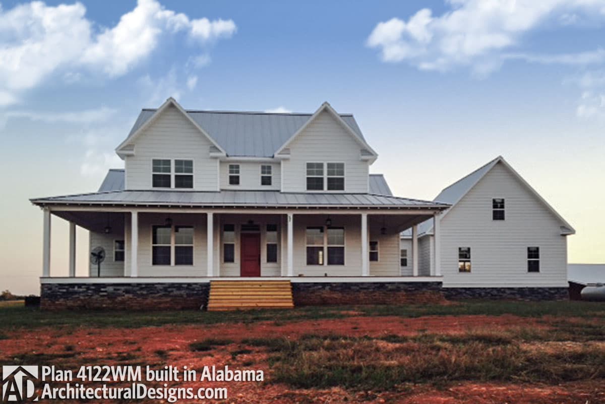 House Plan 4122WM comes to life in Alabama!