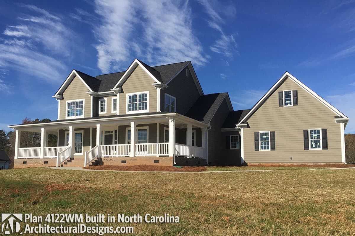 build gallery item - House Plan 4122WM Comes to Life in Mississippi