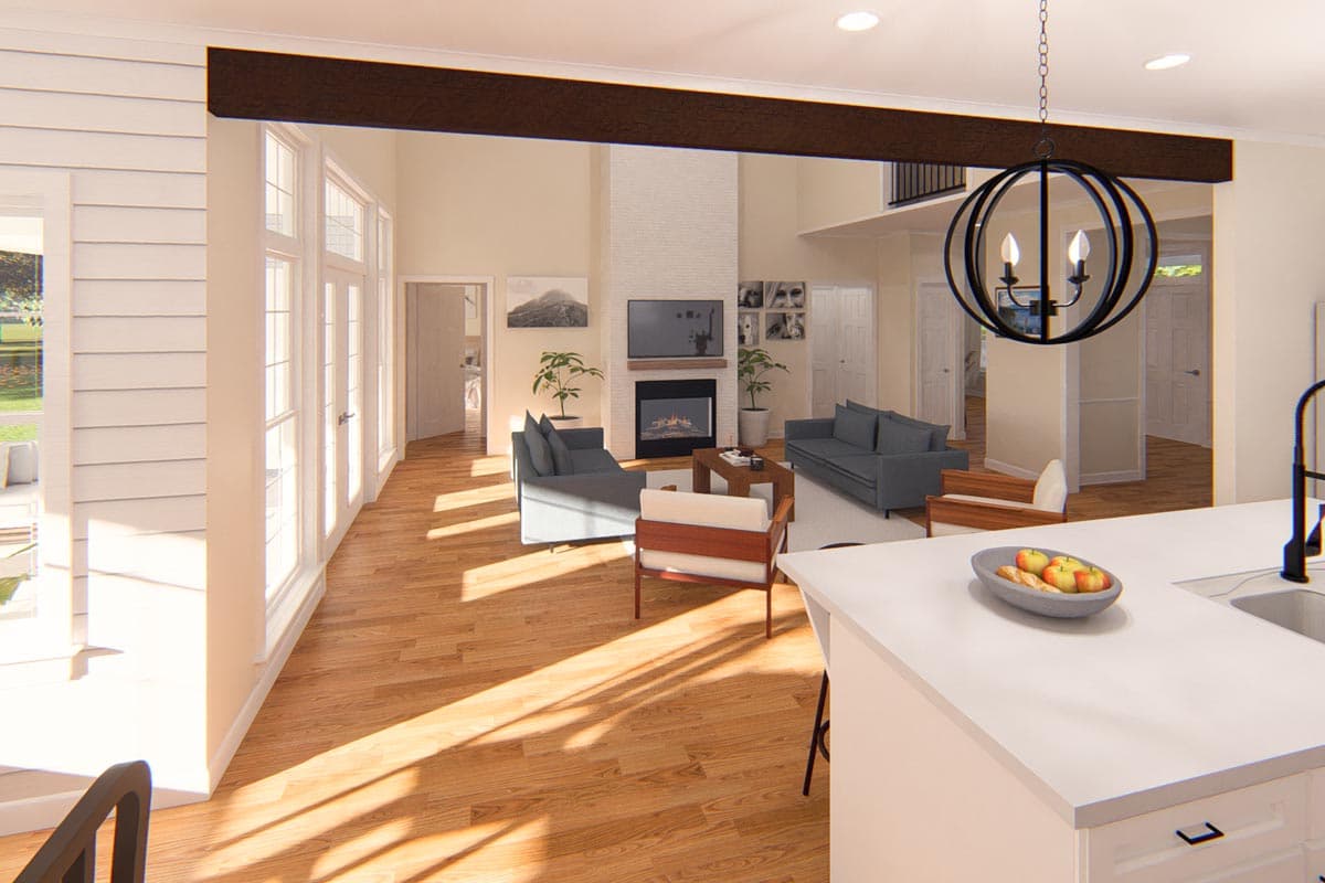 Plan 4122WM: Country Home Plan With Marvelous Porches - 2252 Sq Ft - Image #47 - Country, Farmhouse, Modern Farmhouse, Traditional