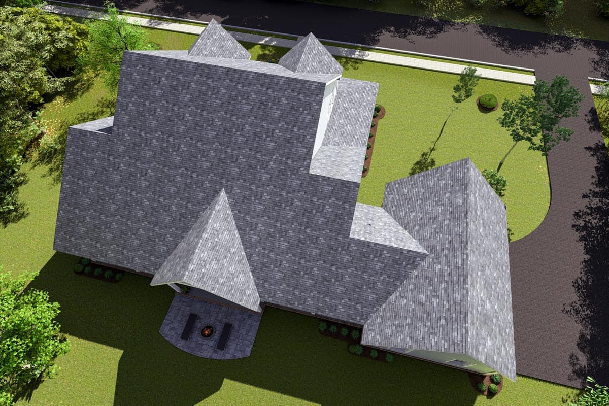 Plan 4122WM: Country Home Plan With Marvelous Porches - 2252 Sq Ft - Image #48 - Country, Farmhouse, Modern Farmhouse, Traditional