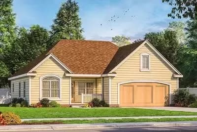 3 Beds with Split Bedroom Layout - 1335 Sq Ft