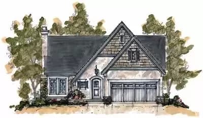 Country Cottage with European Accents
