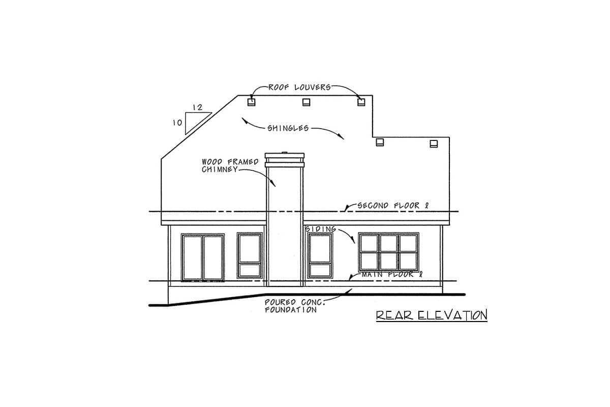 Plan 41833DB: Charming 3-Bedroom Country House Plan with Flexible Options - Image #36 - Country, Traditional