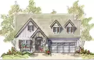 2 Bed 2 Bath House Plan with Flex Room - 1556 Sq Ft