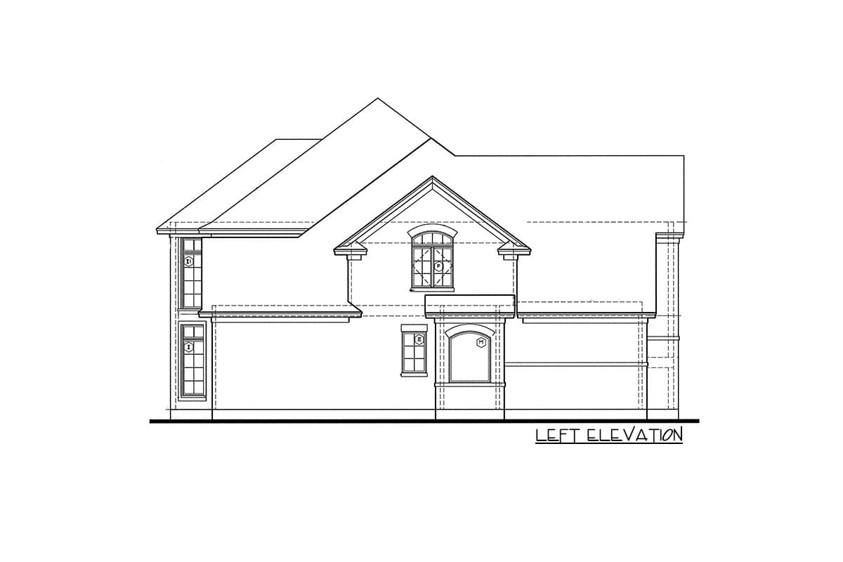 Plan 4185DB: Stately Design - Image #21 - European, Traditional