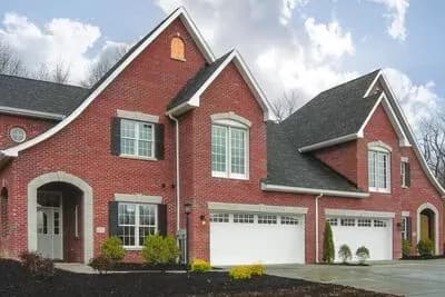 French Country Duplex with Matching 3-Bed Units