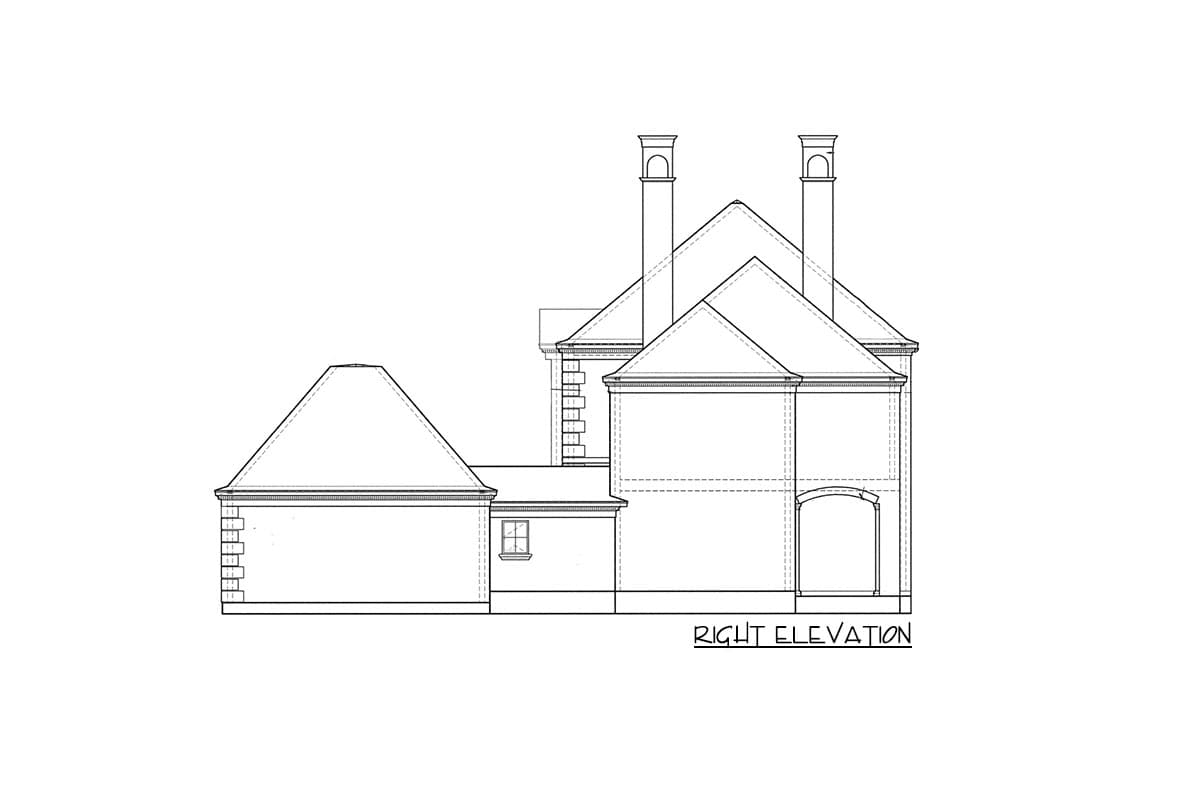 Plan 41981DB: Living in Style - Image #7 - European, Traditional
