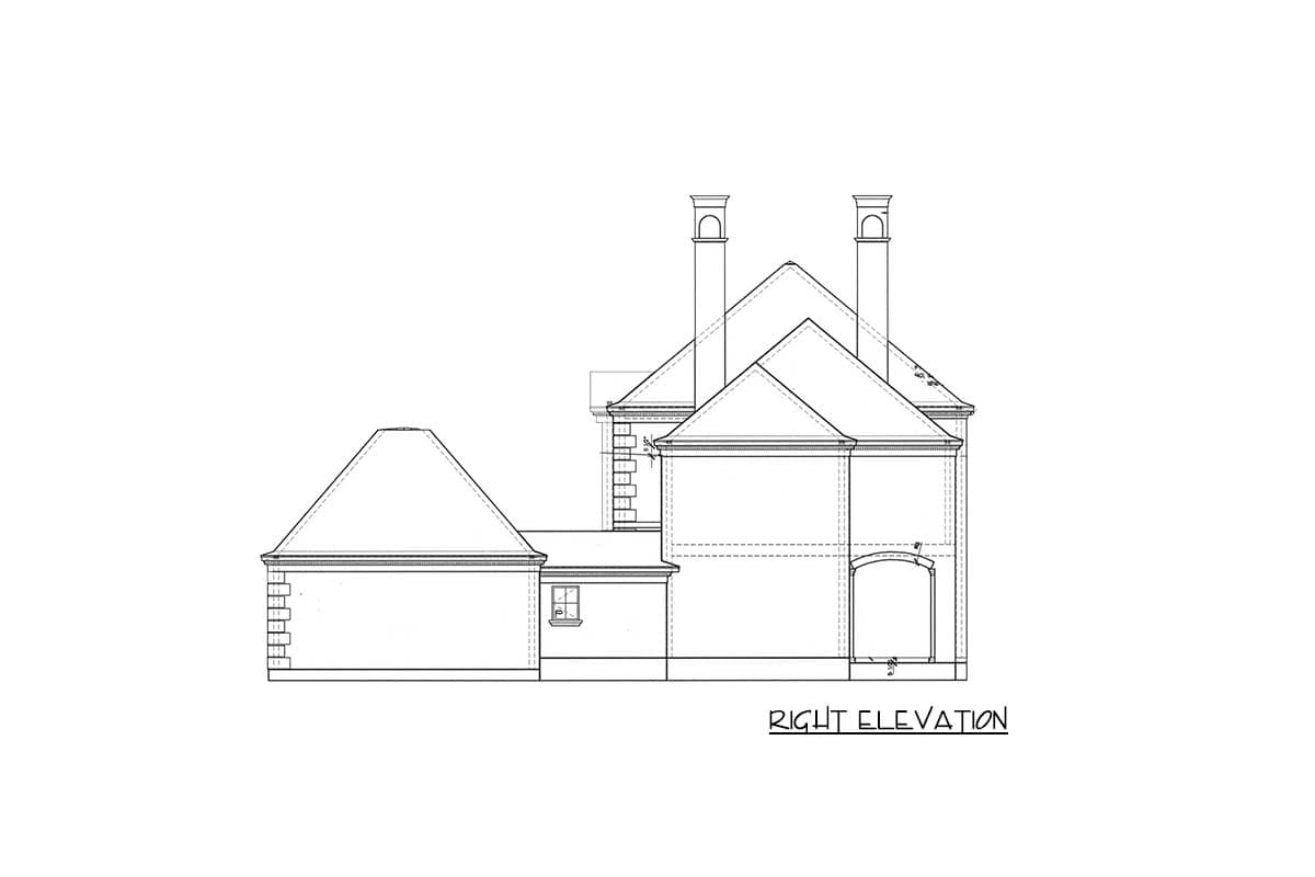 Plan 41981DB: Living in Style - Image #9 - European, Traditional