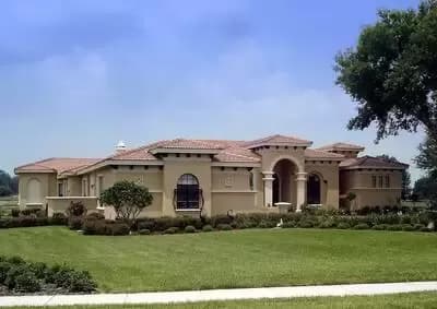 Grand Mediterranean Home Plan