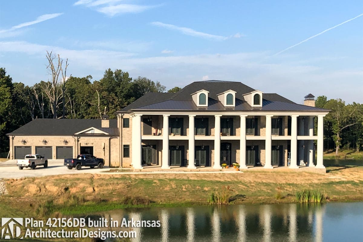 build gallery item - House Plan 42156DB Comes to Life in Arkansas