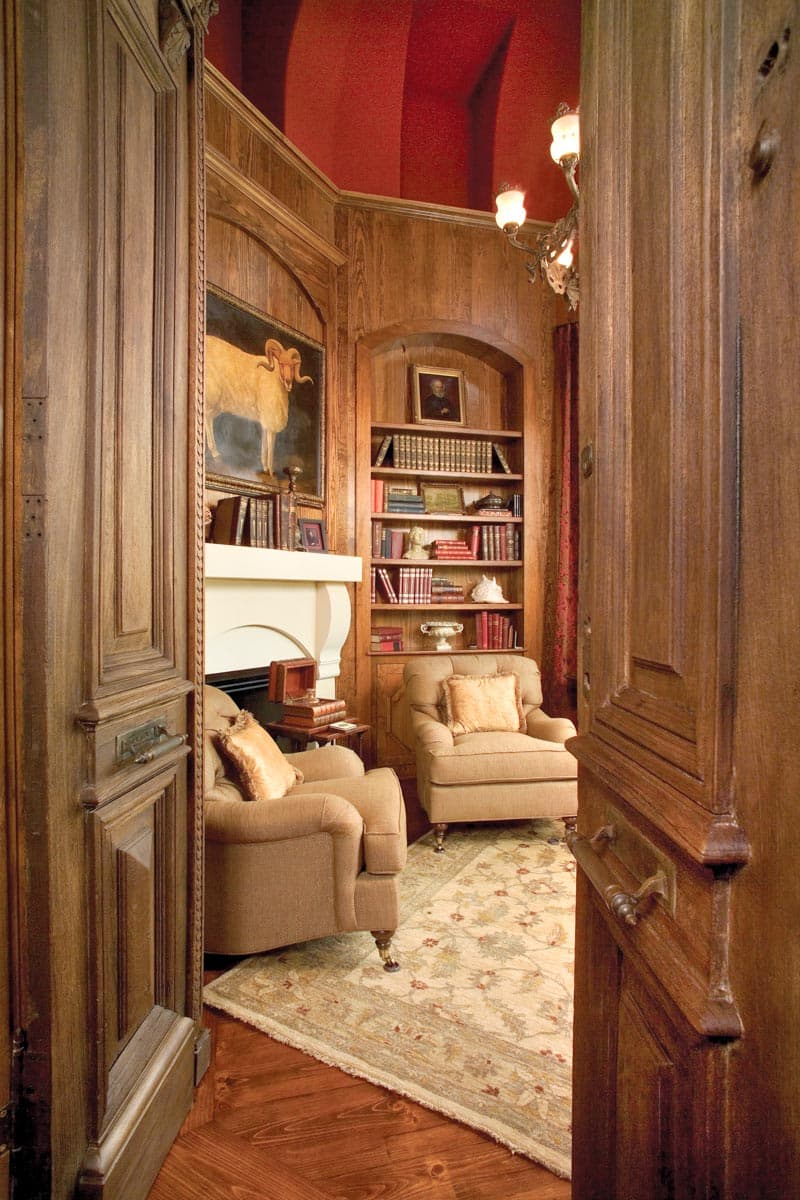 Plan 42158DB: Tuscan Villa with Opulent Master Suite - Image #4 - European, Mediterranean, Tuscan