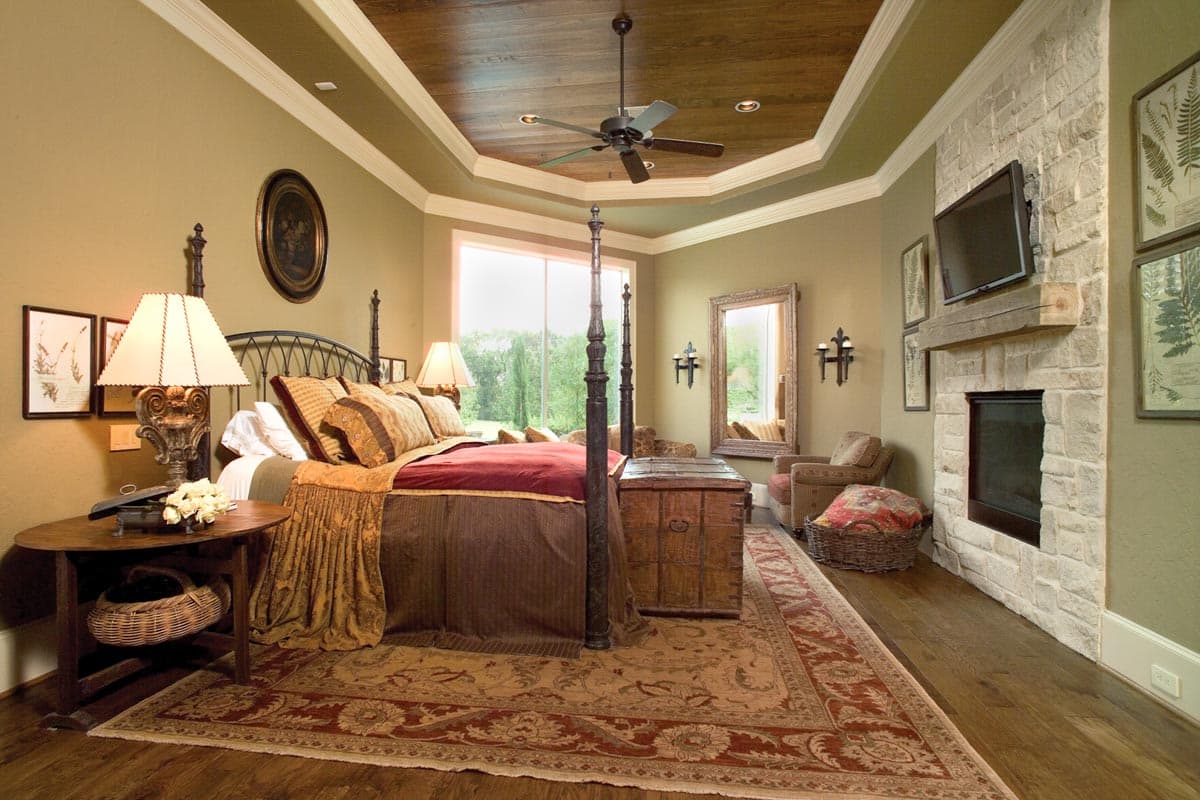 Plan 42158DB: Tuscan Villa with Opulent Master Suite - Image #6 - European, Mediterranean, Tuscan