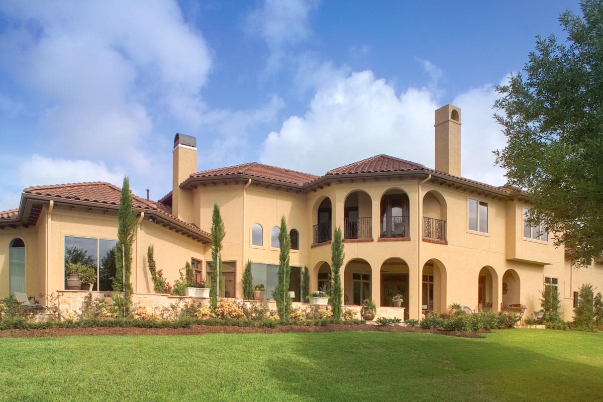 Plan 42158DB: Tuscan Villa with Opulent Master Suite - Image #9 - European, Mediterranean, Tuscan