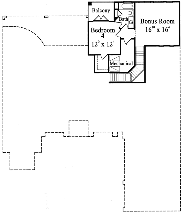 Plan 4220MJ: Fabulous French Country Design - 3589 Sq Ft - Architectural Designs - Floor Plan - 2nd Floor - European, French Country