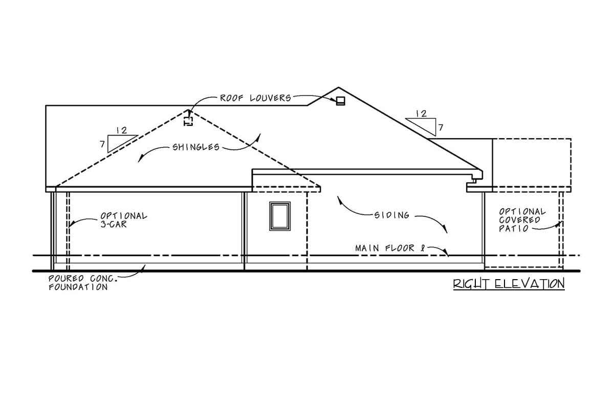 Plan 42201DB: One Level Tuscan House Plan - Image #5 - European, Ranch, Tuscan