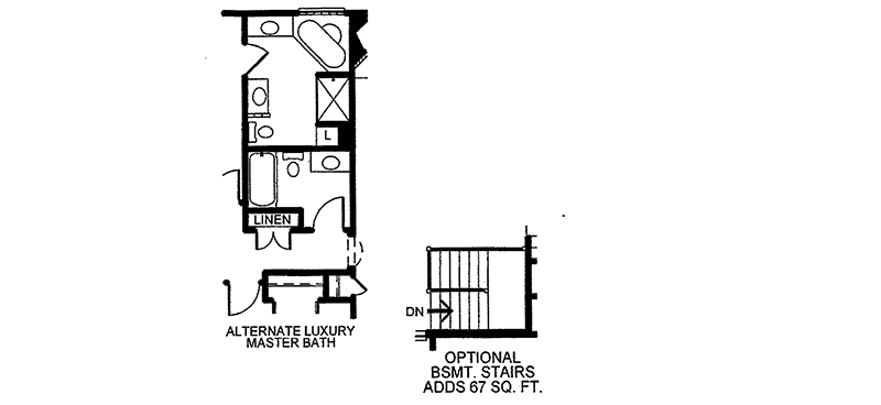 Plan 42201DB: One Level Tuscan House Plan - Floor Plan - Options - European, Ranch, Tuscan