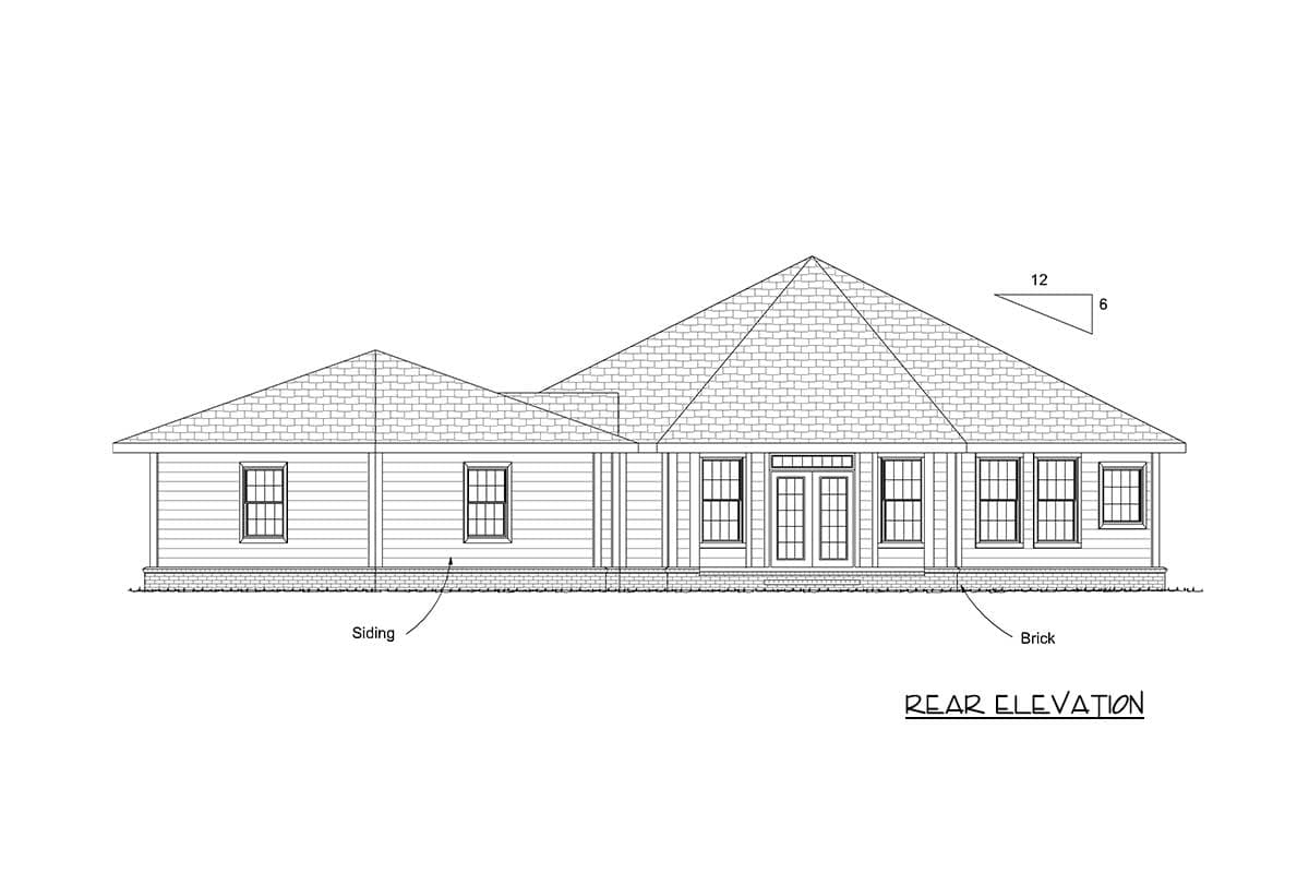 Plan 42262WM: Octagonal Cottage Home Plan - 1793 Sq Ft - Image #10 - Cottage