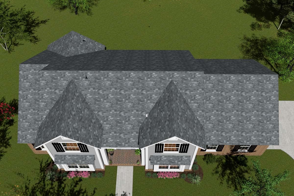 Plan 42271WM: Traditional Home with Master Down - Image #8 - Traditional
