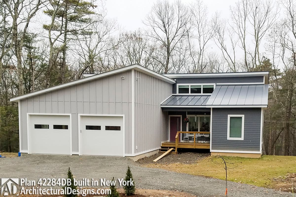 build gallery item - House Plan 42284DB comes to life in New York
