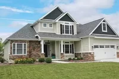 Craftsman Home with First Floor Master