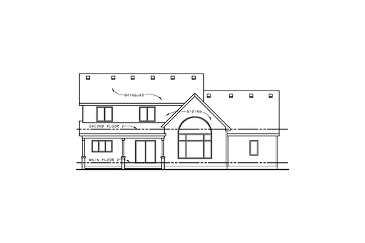 Plan 42296DB: 4 Bedroom Craftsman With Cathedral Ceiling - Image #28 - Craftsman, Northwest