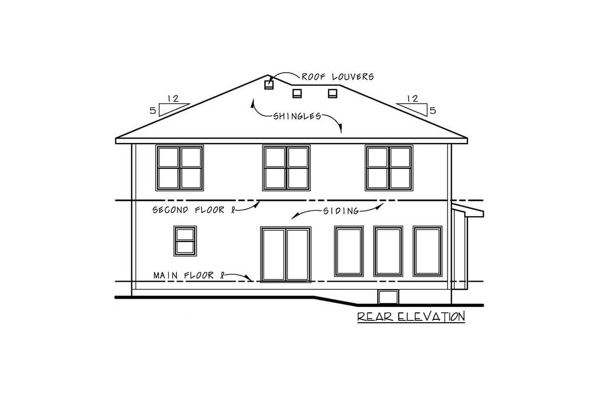 Plan 42300DB: 4-Bed House Plan Designed For Convenience - Image #6 - Craftsman, Northwest