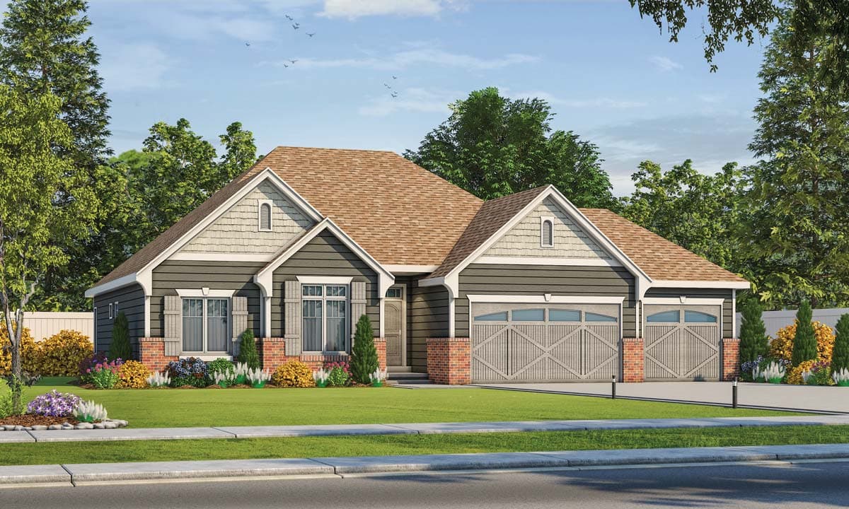 Plan 42360DB: 3-Bed Builder-Friendly House Plan - Image #25 - Ranch, Southern