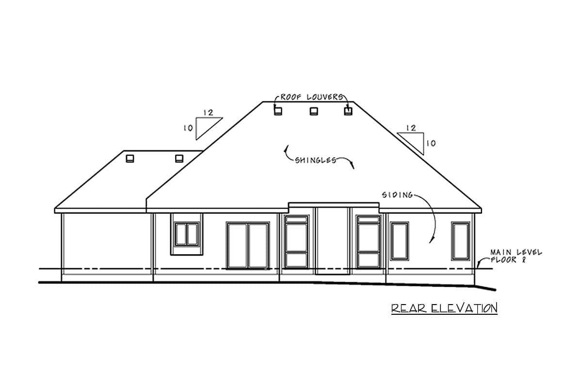 Plan 42360DB: 3-Bed Builder-Friendly House Plan - Image #26 - Ranch, Southern