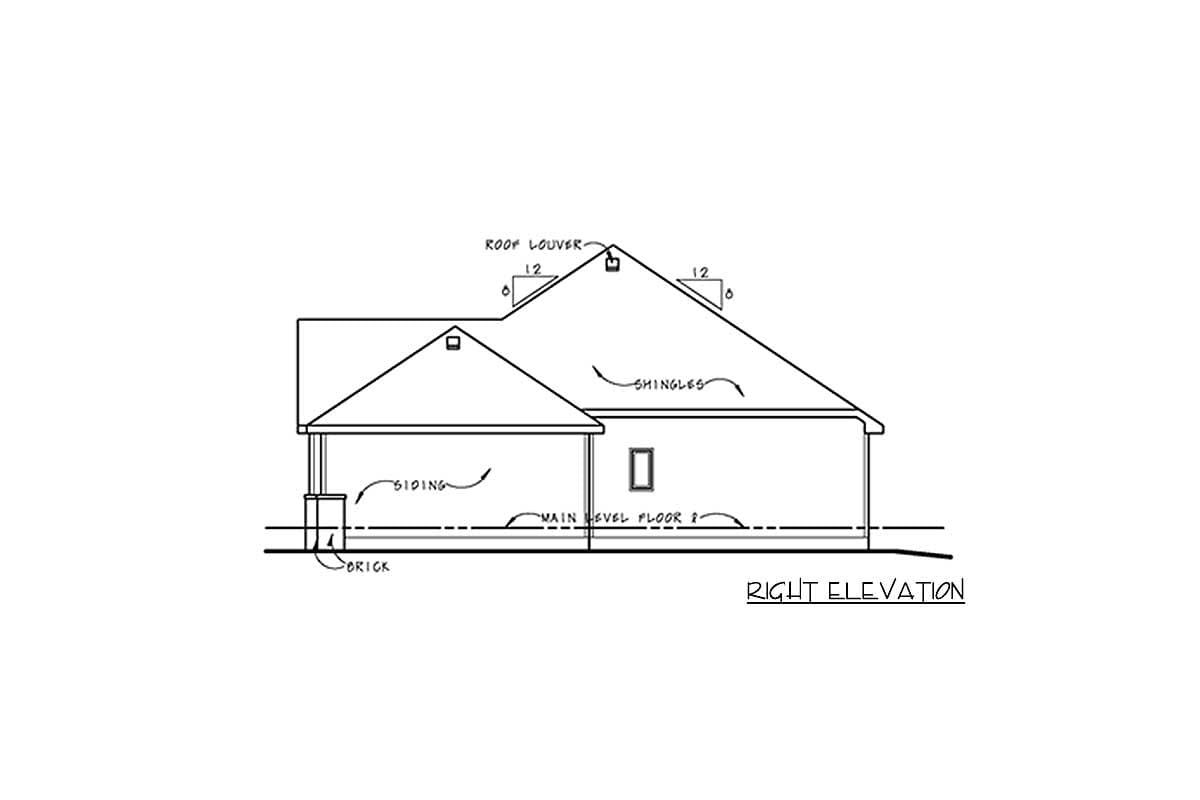 Plan 42360DB: 3-Bed Builder-Friendly House Plan - Image #28 - Ranch, Southern