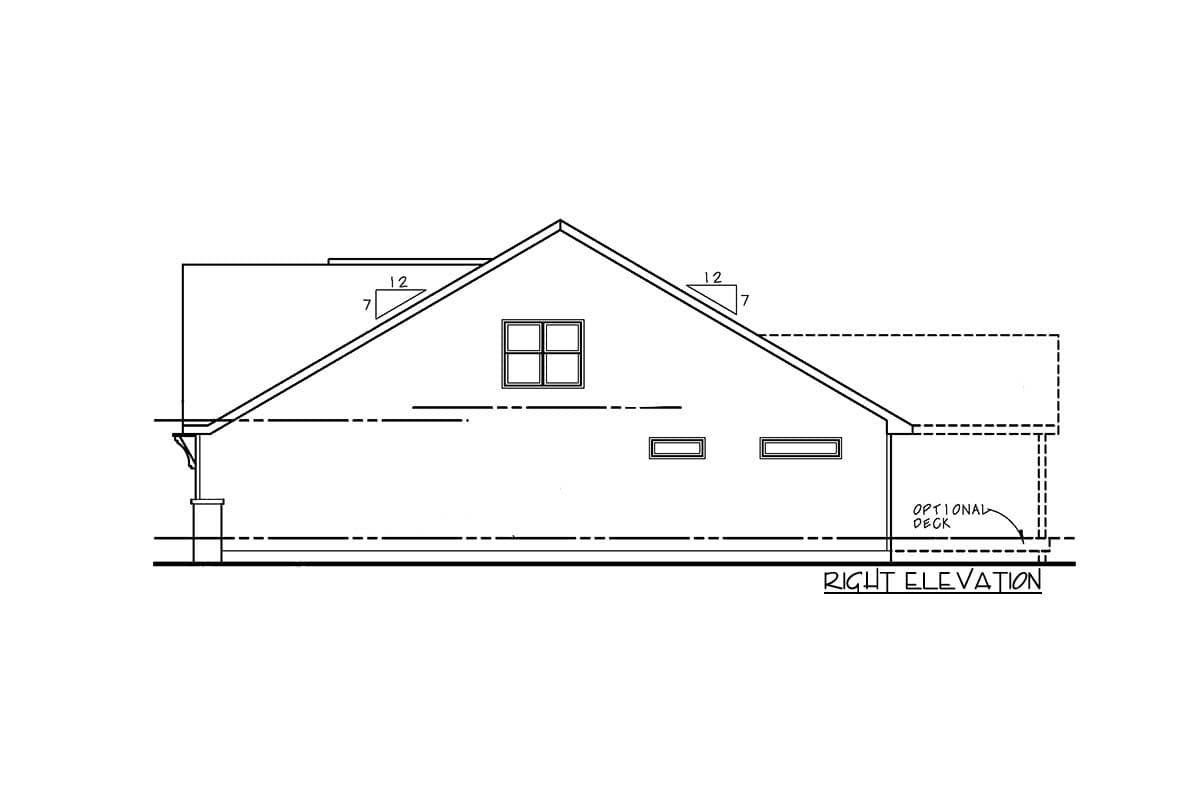 Plan 42370DB: Craftsman House Plan with Two Main Floor Masters - 2116 Sq Ft - Image #4 - Country, Craftsman