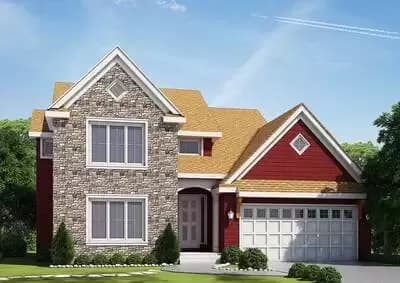 3 Bed Traditional House Plan
