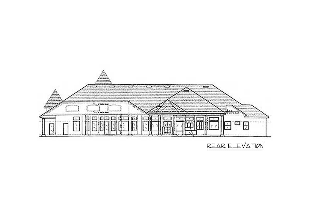 Plan 4274MJ: Chateau Masterpiece - Image #25 - European, Florida-Style, Mediterranean