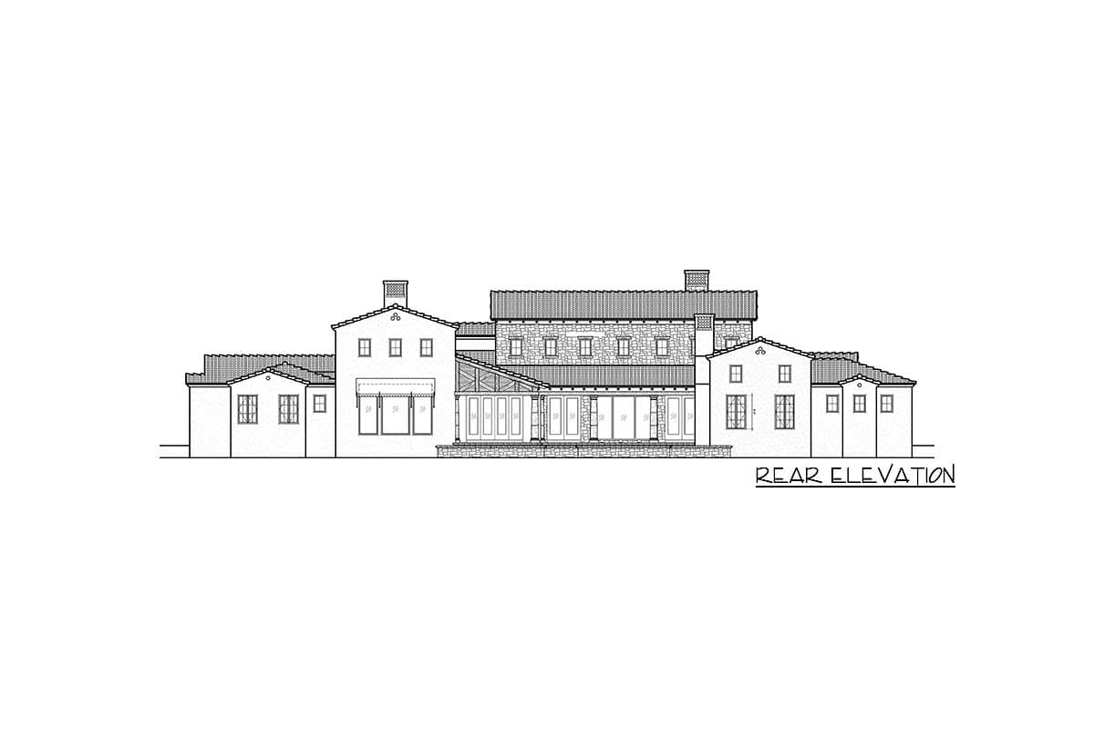 Plan 42814MJ: Stunning Tuscan Abode - Image #21 - European, Mediterranean, Tuscan