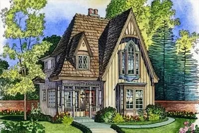 Adorable Cottage House Plan - 1183 Sq Ft - Architectural Designs