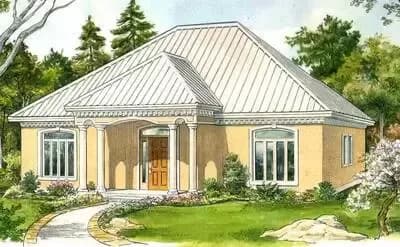 Southern Cottage With Exterior Options