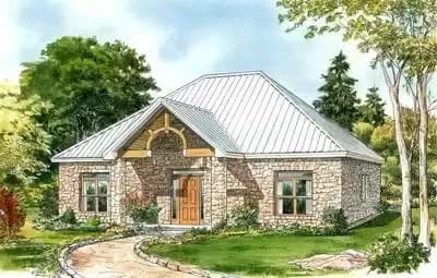 Hill Country Cottage With Exterior Options