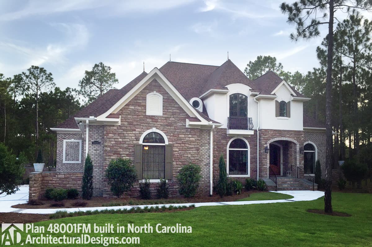 build gallery item - House Plan 48001FM comes to life in North Carolina