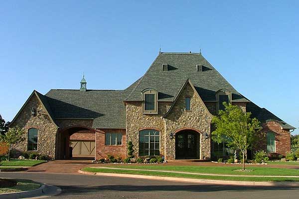 Plan 48014FM: Private Parking Courtyard Home Plan - Image #4 - European, French Country