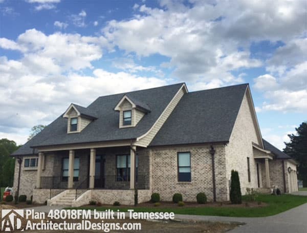 build gallery item - House Plan 48018FM comes to life in Tennessee!
