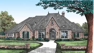 Angled Nook Home Plan with Options