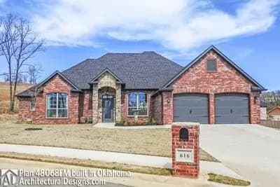 3 Bedroom House Plan with Optional 4th