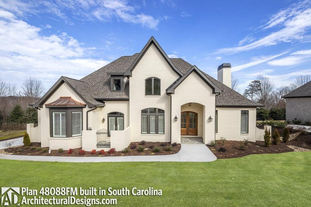 build gallery item - House Plan 48088FM Comes to Life in South Carolina