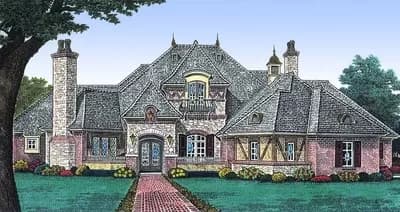 Magnificent French Country House Plan