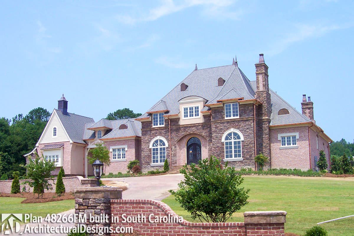 build gallery item - House Plan 48266FM comes to life in South Carolina