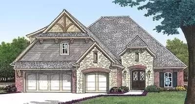 French Country Cottage with Bonus Room