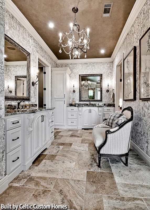 Plan 48296FM: Expansive French Country Home - Image #24 - European, French Country