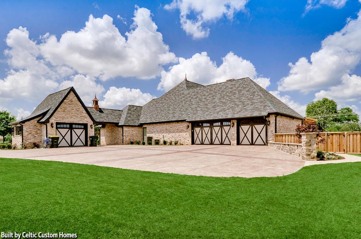 Plan 48296FM: Expansive French Country Home - Image #4 - European, French Country