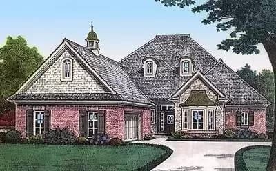 French Country Home with Bonus Space
